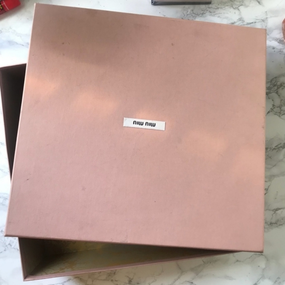 Mui mui storage shoe box